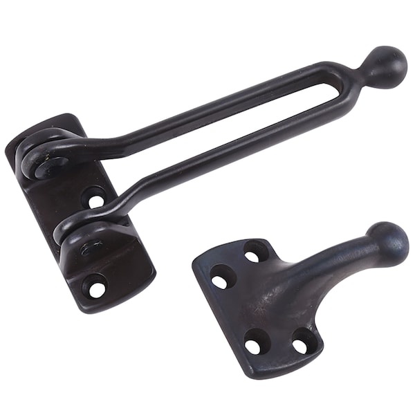 Interlocking Bar Door Guard, Flush Doors and Frame Applications, US10B